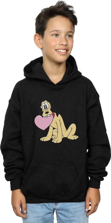 Immagine prodotto Disney Pluto Love Heart Felpa con Cappuccio Ragazzi (128)