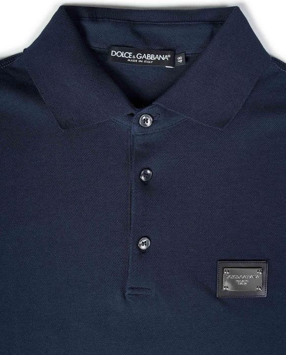 Actual product image Dolce & Gabbana T-shirts And Polos Blue (52)