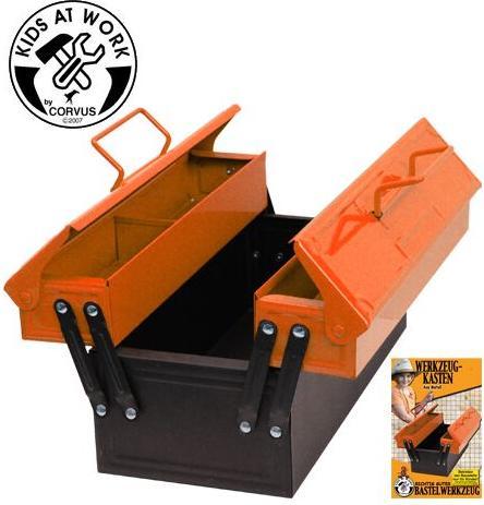 Actual product image Corvus Toys Toolbox orange