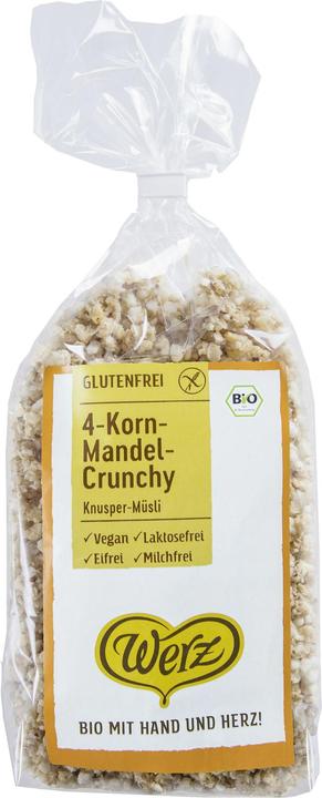 Produktbild Werz 4-Korn Mandel Crunchy Bio (250 g)