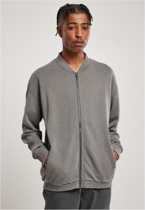 Actual product image Urban Classics Washed Sweat Bomber - 17020 (XXL)