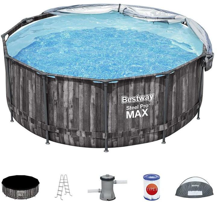 Actual product image Bestway Steel Pro Max Pool Set (366 x 122 cm)