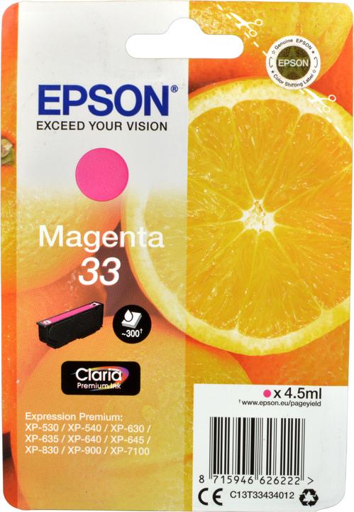 Epson 33 Claria Premium (M)