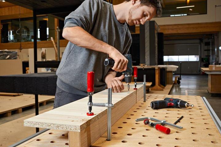 Immagine prodotto Bessey Tutti i morsetti da tavolo in acciaio GTR (120 mm)