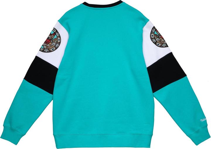 Actual product image Mitchell & Ness Memphis Grizzlies Crewneck Sweatshirt (S)