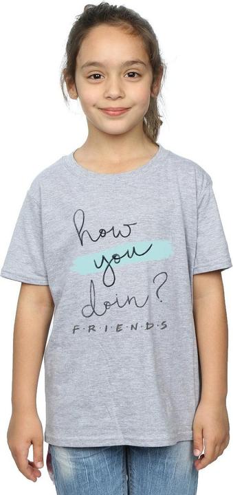 Immagine prodotto Friends How You Doin? Handwriting Maglietta Ragazze (128)
