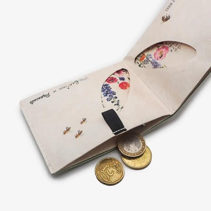 Actual product image Paprcuts RFID Wallet Pro 2.0 Flower Meadow | Little Bee Fresh Koop