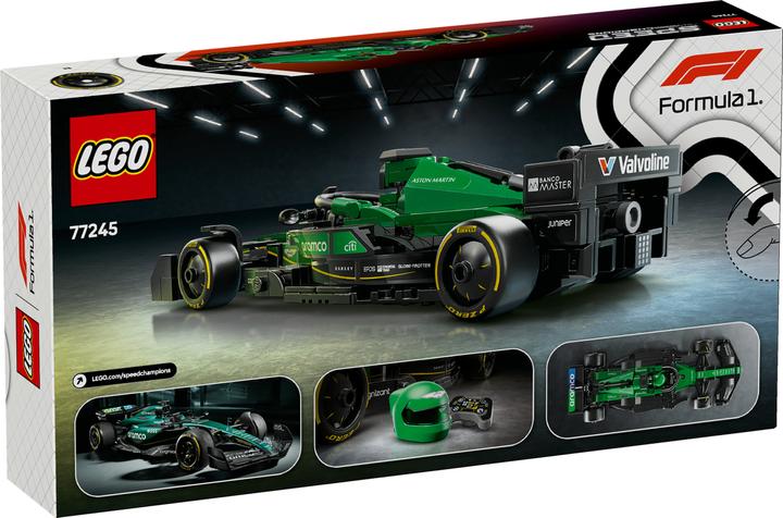 Produktbild LEGO Aston Martin Aramco F1 AMR24 Rennauto (77245, LEGO Speed Champions)