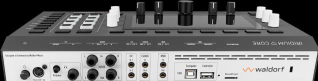 Produktbild Waldorf Iridium Core synthesizer