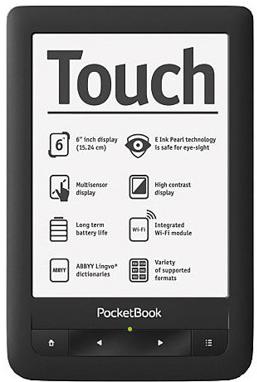 PocketBook Touch 622 (6", 2 Go)
