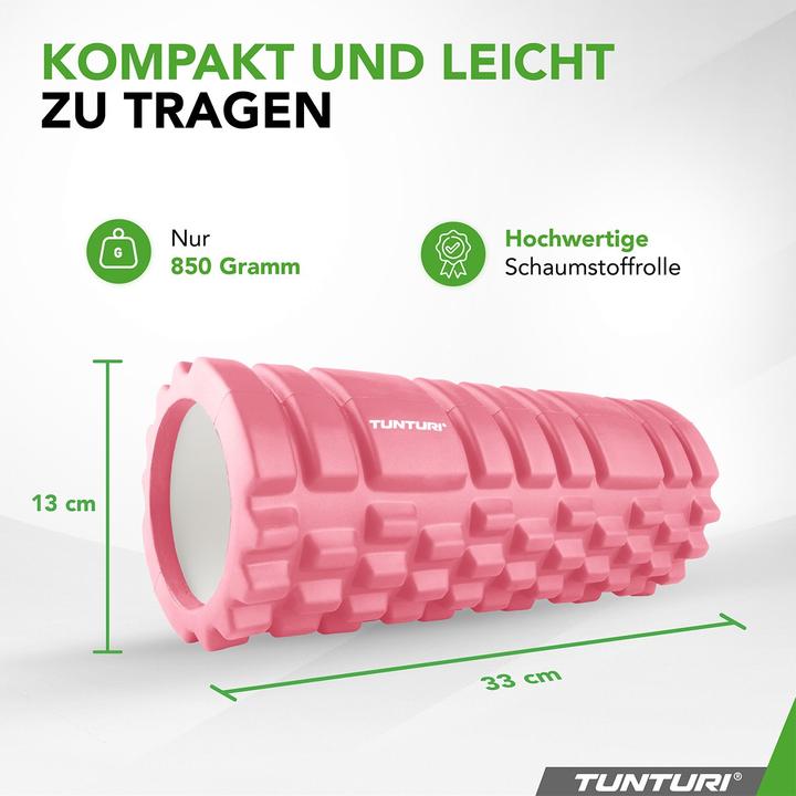 Produktbild Tunturi Yoga Massageroller 33 cm Roségold