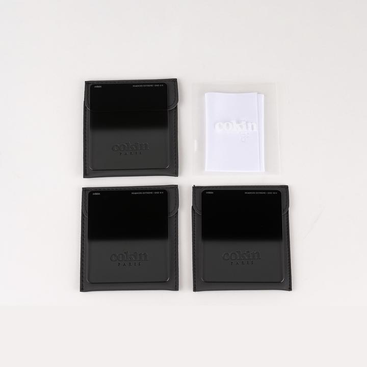 Immagine prodotto Cokin Kit di filtri graduati Nuances Hard Extreme (GND4H/8H/16H) (Serie P (Taglia M)) (Novità) (Filtri grigi)
