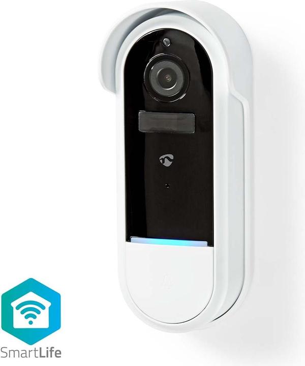 Produktbild Nedis Smartlife Video-Türsprechanlage Wi-Fi Batteriebetrieben AndroidT / IOS Full HD 1080p Cloud / m (WLAN)