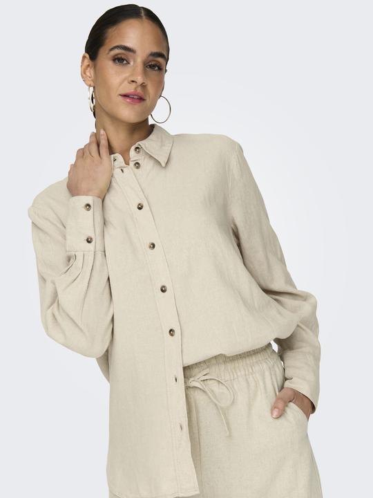 Actual product image JdY Loose fit Shirt collar Sleeve cuffs with button Voluminous sleeve cut Shirt Shirt (XS)