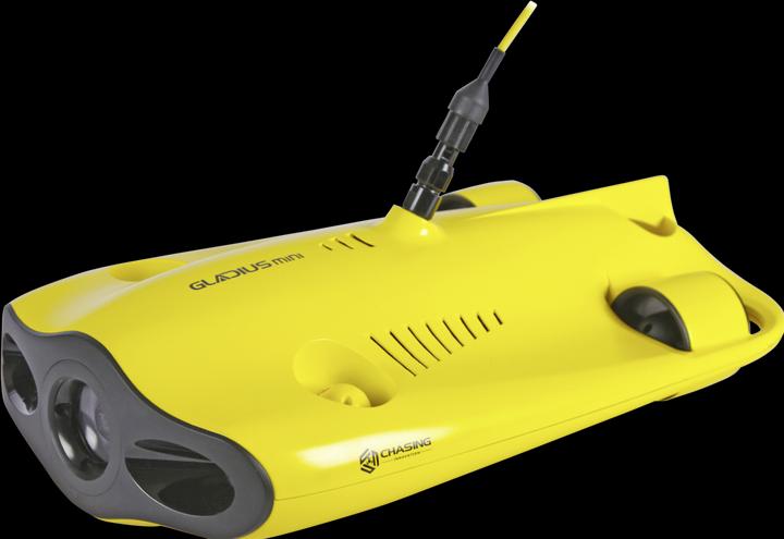Actual product image Chasing Gladius Mini 4K Underwater Drone 100m Cable