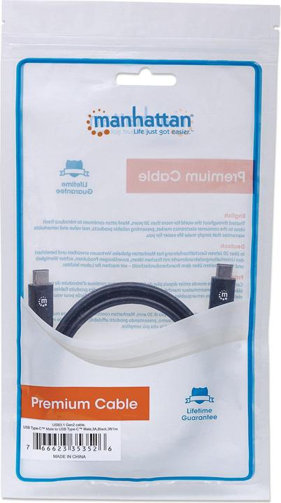 Actual product image Manhattan USB 3.1 Gen2 (1 m, USB 3.1)
