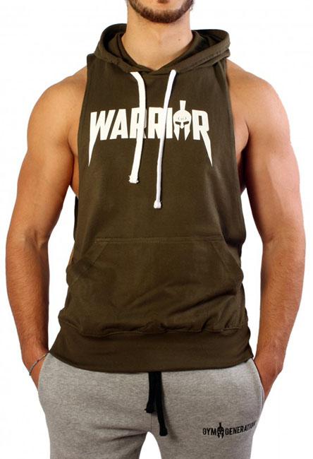 Gym Generation Warrior Muscle Tank OLIVE (S)