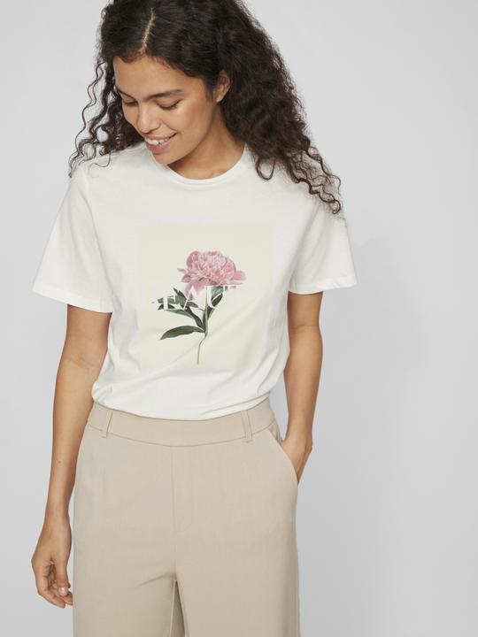 Actual product image Vila Cotton print T-shirt (M)