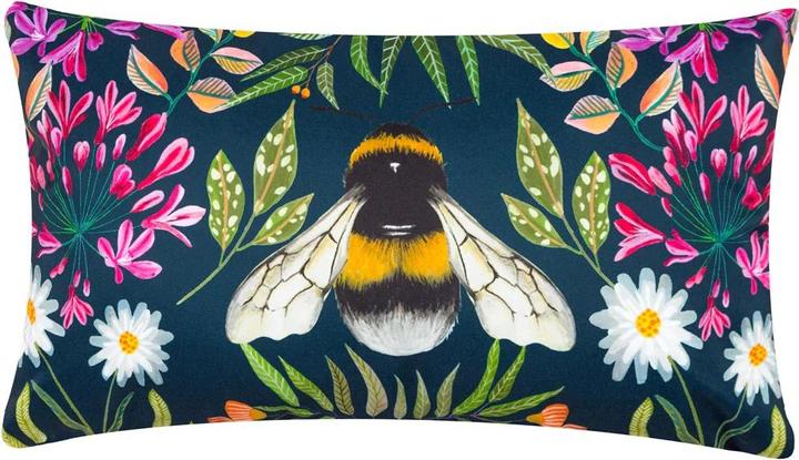 Actual product image Wylder House Of Bloom Zinnia Bee Outdoor Cushion Cover (30 x 50 cm)