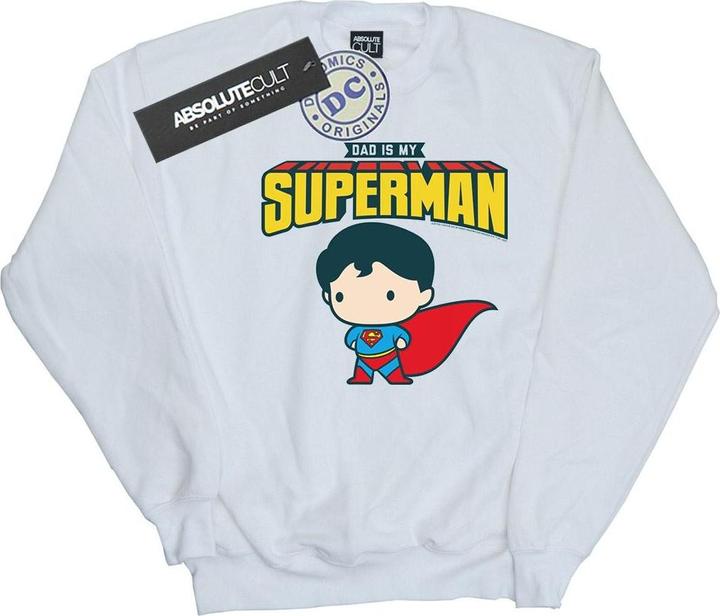 Produktbild Superman My Dad Is My Hero Sweatshirt Mädchen (152, 158)