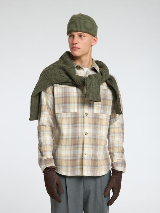 Actual product image Selected Homme Plaid overshirt (S)