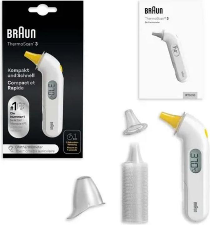 Image du produit Braun ThermoScan 3 IRT3030 (Auriculaire)