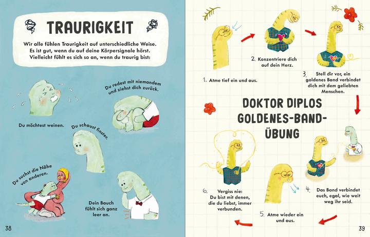 Actual product image Kleine Dinos - grosse Gefühle (German, Yiting Lee, Swapna Haddow, 2024)