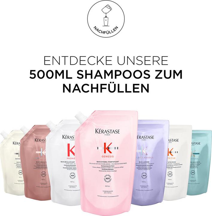 Produktbild Kérastase Resistance Bain Force Architecte (500 ml, Flüssiges Shampoo)
