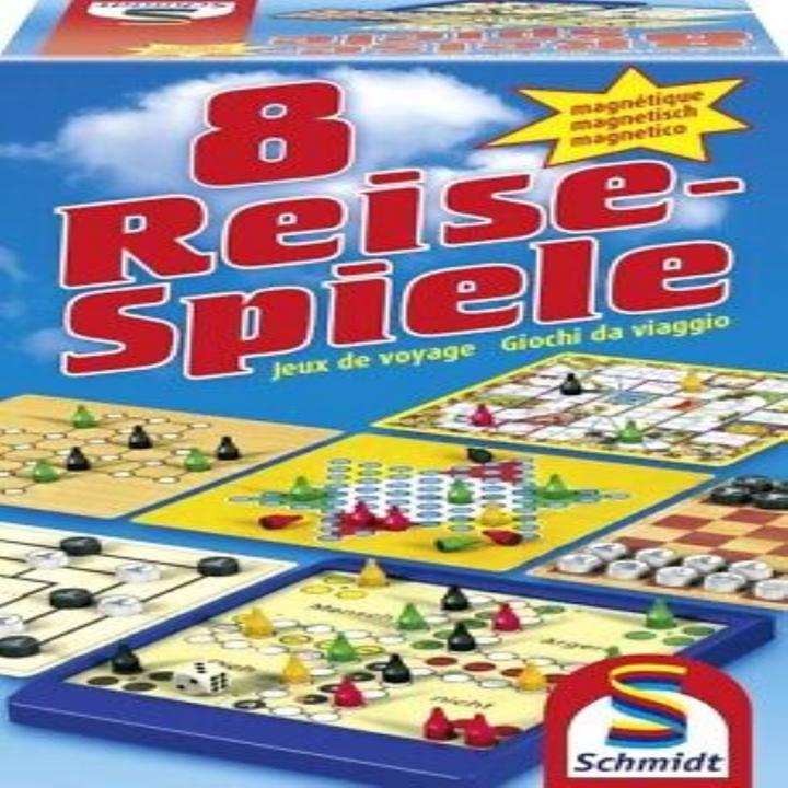 Produktbild Schmidt Spiele 8 Reise-Spiele - Magnetisch (Deutsch)