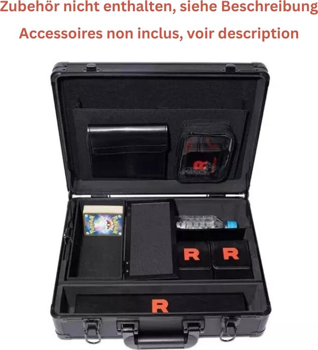 Actual product image Pokémon Team Rocket's Glory AttachÃ© Case Set