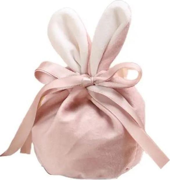 MU Style Sacchetti regalo con orecchie da coniglio (Borsa da regalo, 4 x)