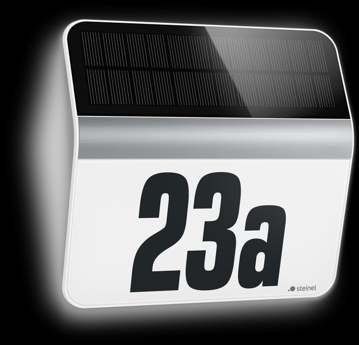 Produktbild Steinel SolarHausnummernleuchte. (IP44)