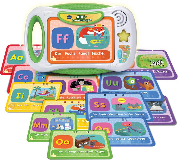 Actual product image VTech ABC-Lernkartenspass (German)