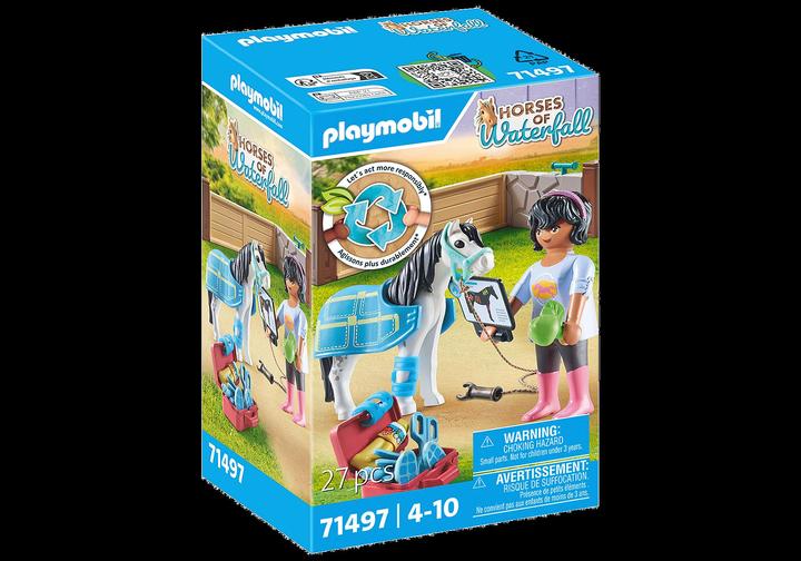 Image du produit Playmobil Thérapeute équin (71497, Playmobil Chevaux de la cascade)