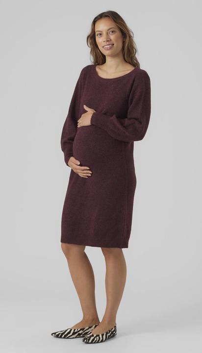 Produktbild Vero Moda Maternity VMMSIMONE LS BOATNECK DRESS GA EXC Strickkleid (L)