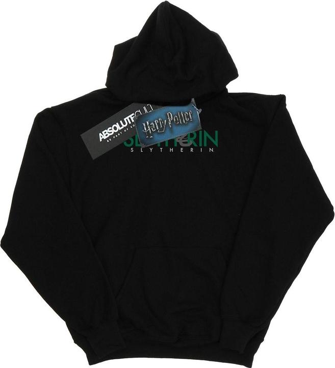 Actual product image Boys Slytherin Text Hoodie (128)
