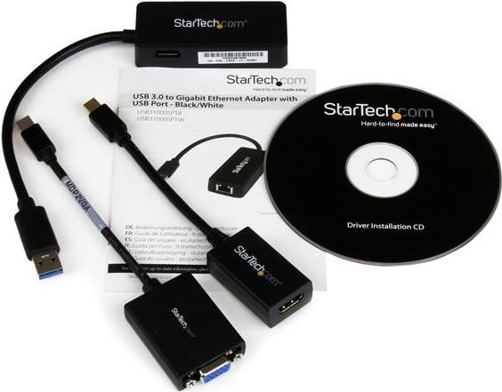 Image du produit StarTech 3-in-1 Surface Pro Adapter Kit (Ethernet / LAN, VGA, HDMI, 7.62 cm)