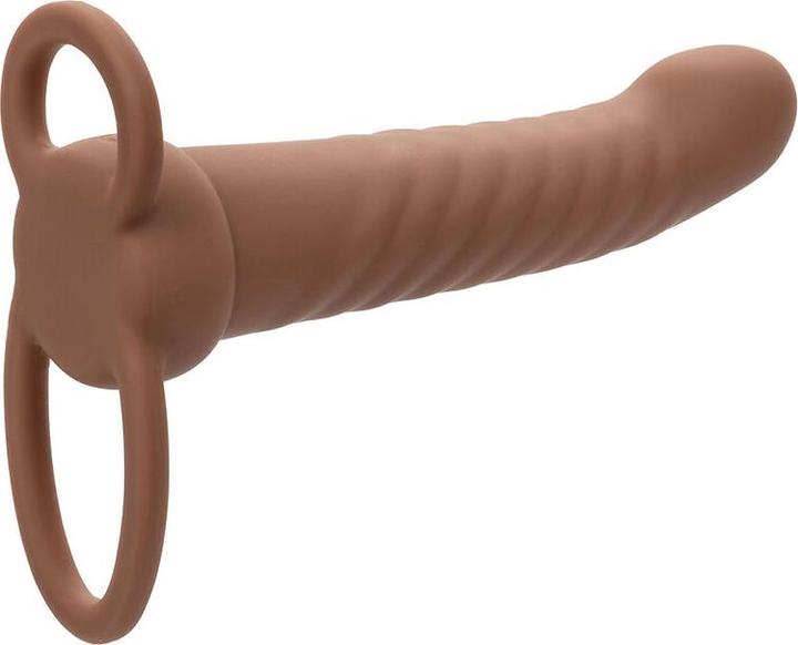 Immagine prodotto CalExotics Penetratore Doppio A Coste Maxx 10 Vibrazioni Marrone