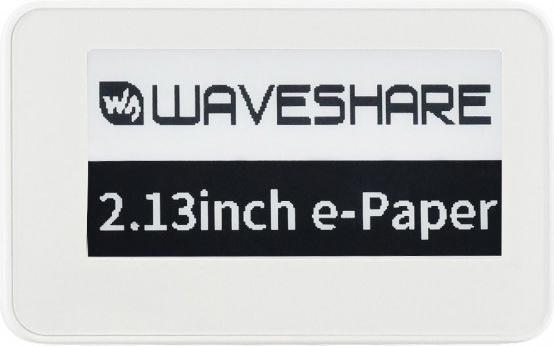 Actual product image WaveShare 2.13inch passive NFC powered e-Ink / e-Paper display