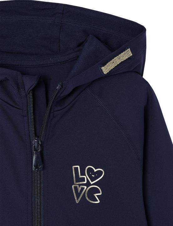 Produktbild Vertbaudet Mädchen Sport-Set: Kapuzensweatjacke & Leggings aus Funktionsmaterial (140)