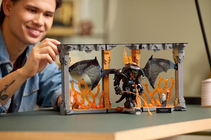 Produktbild LEGO Der Herr der Ringe: Balrog™ Bücherstütze (10367, LEGO Lord of the Rings)