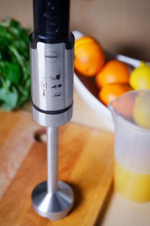 Actual product image Eldom MOX multifunctional blender Power 1000 W Metal tip Capacity 1 25 l Foam whip (EU plug)