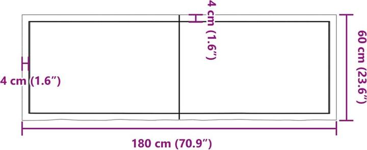 Image du produit VidaXL Emerald (180 x 60 x 6 cm)