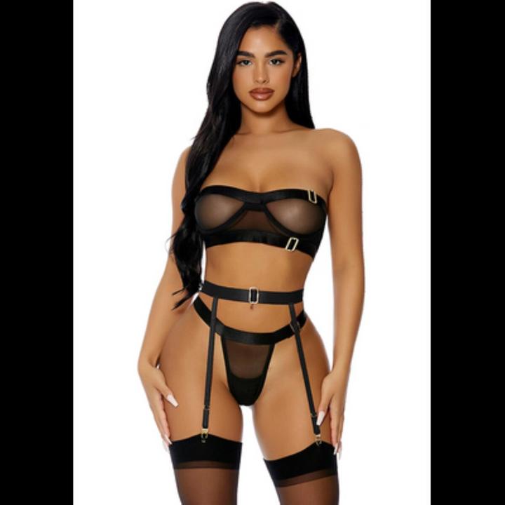 Produktbild Forplay Good As Gold Lingerie Set (M)