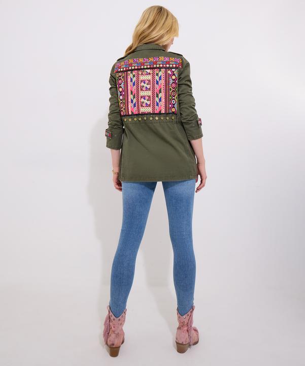 Produktbild Joe Browns Embroidered Oversized Khaki Jacket (38)