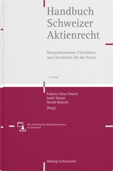 Produktbild Handbuch Schweizer Aktienrecht (Deutsch, Harald Bärtschi, Fabiana Theus Simoni, Isabel Hauser, 2022)
