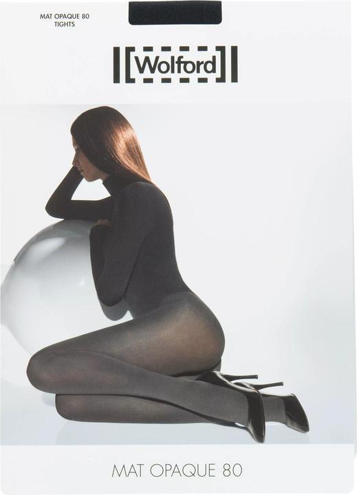 Produktbild Wolford Strumpfhose "Mat Opaque 80" schwarz (80 DEN, 40 - 46)