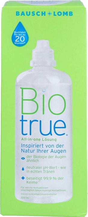 Actual product image Bausch + Lomb Biotrue, 300 ml solution (All in One solution, 300 ml)