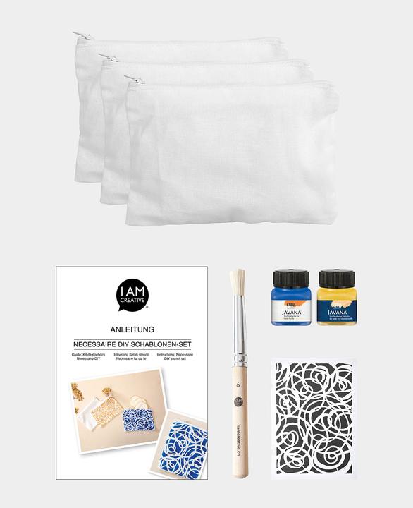 Actual product image I Am Creative Necessaire DIY stencil set