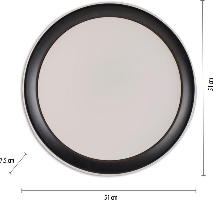 Produktbild Leuchten Direkt LED Deckenlampe LOLAsmart - DISC SmartHome Tuya, CCT RGB, dimmbar Fernbedienung (2700 lm)